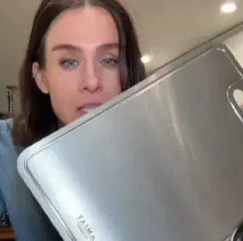 Taima Titanium Cutting Board customer-  ~Rachel M. –Oregon, USA